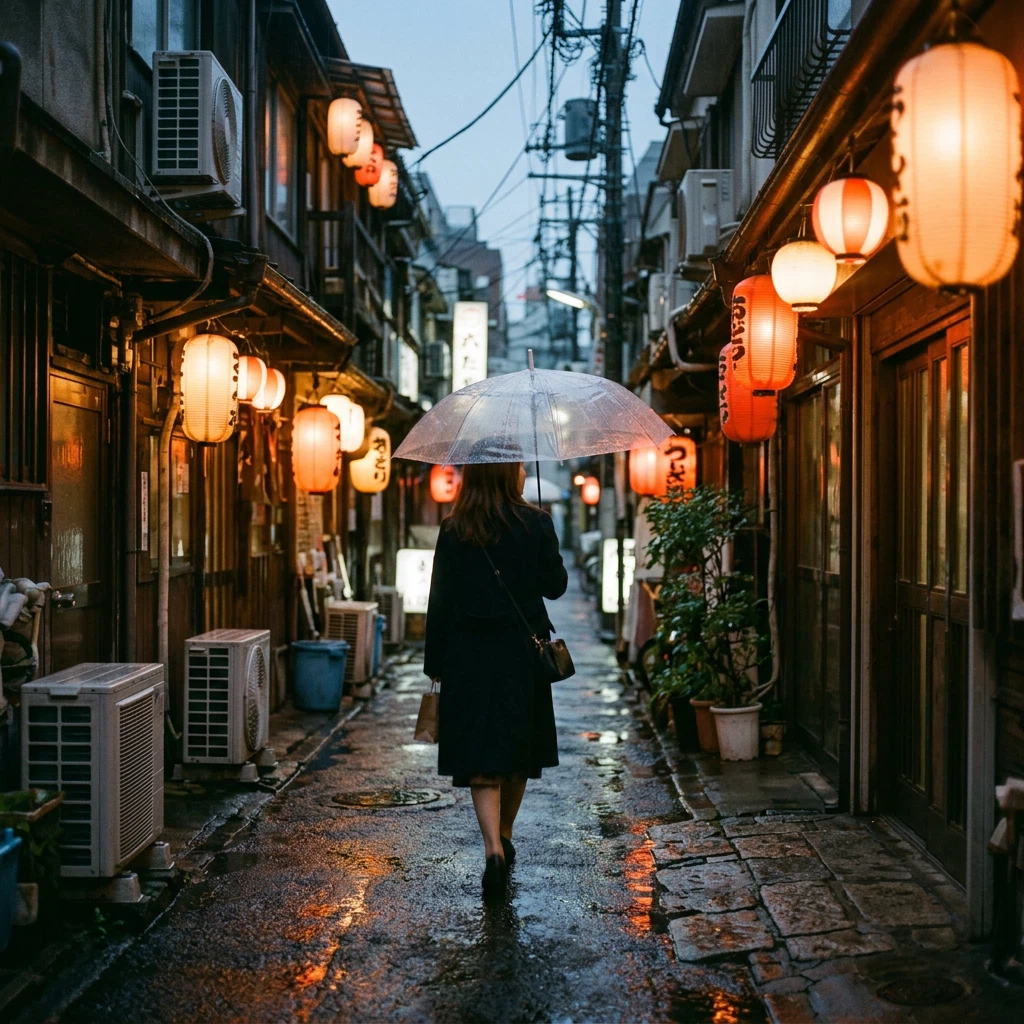 Rainy street photography