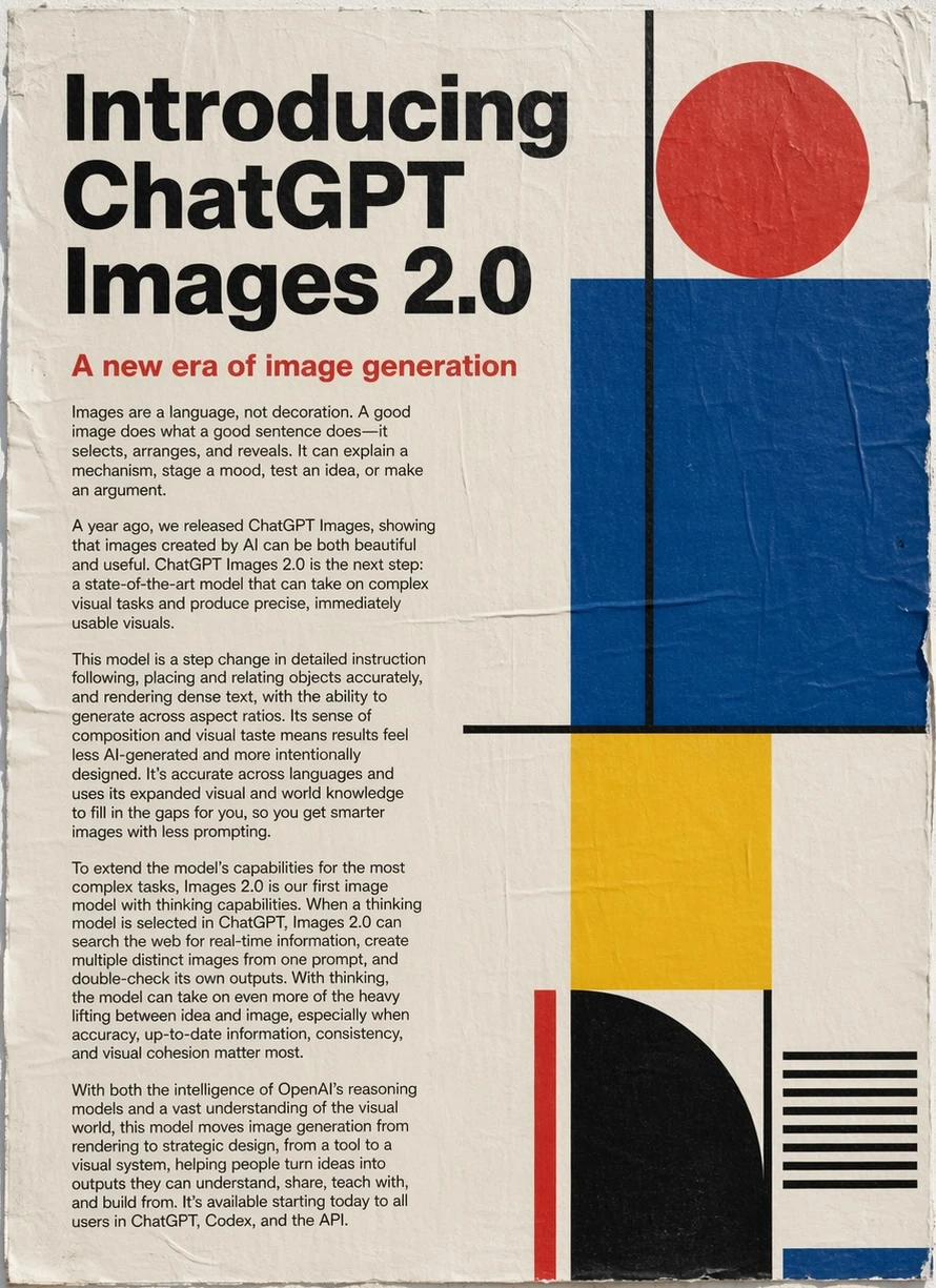 Introducing ChatGPT Images 2.0