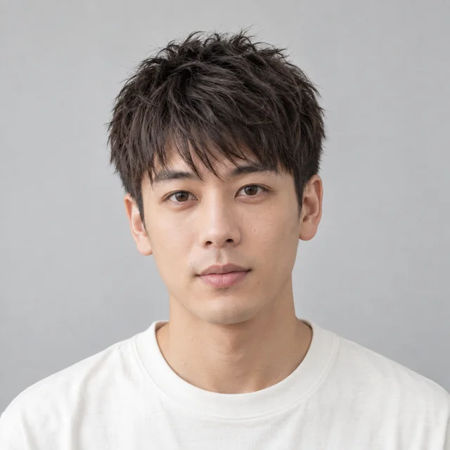 Textured Crop hairstyle sample